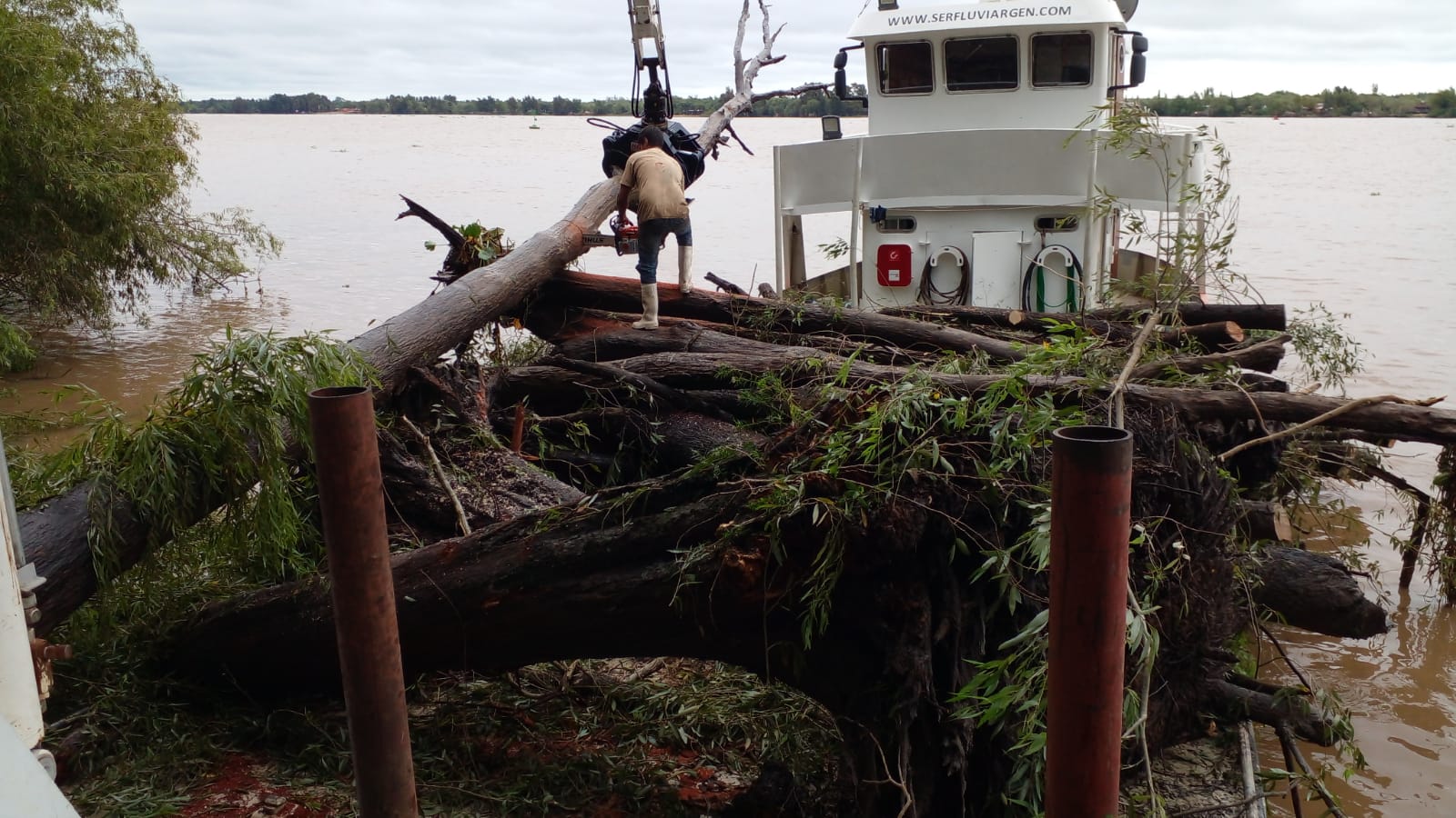 Limpieza, relleno, contención de costas y escolleras